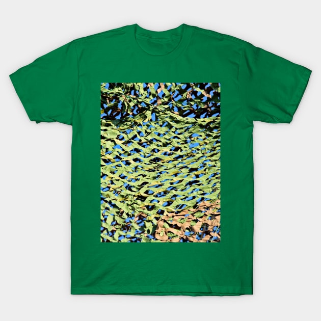 Camouflage Net T-Shirt by funfun